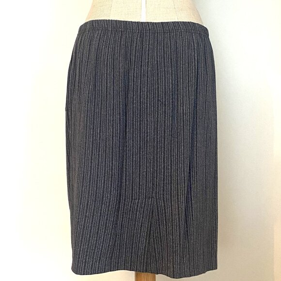 Lauren Taylor Blue Jean Skirt - Picture 2 of 4